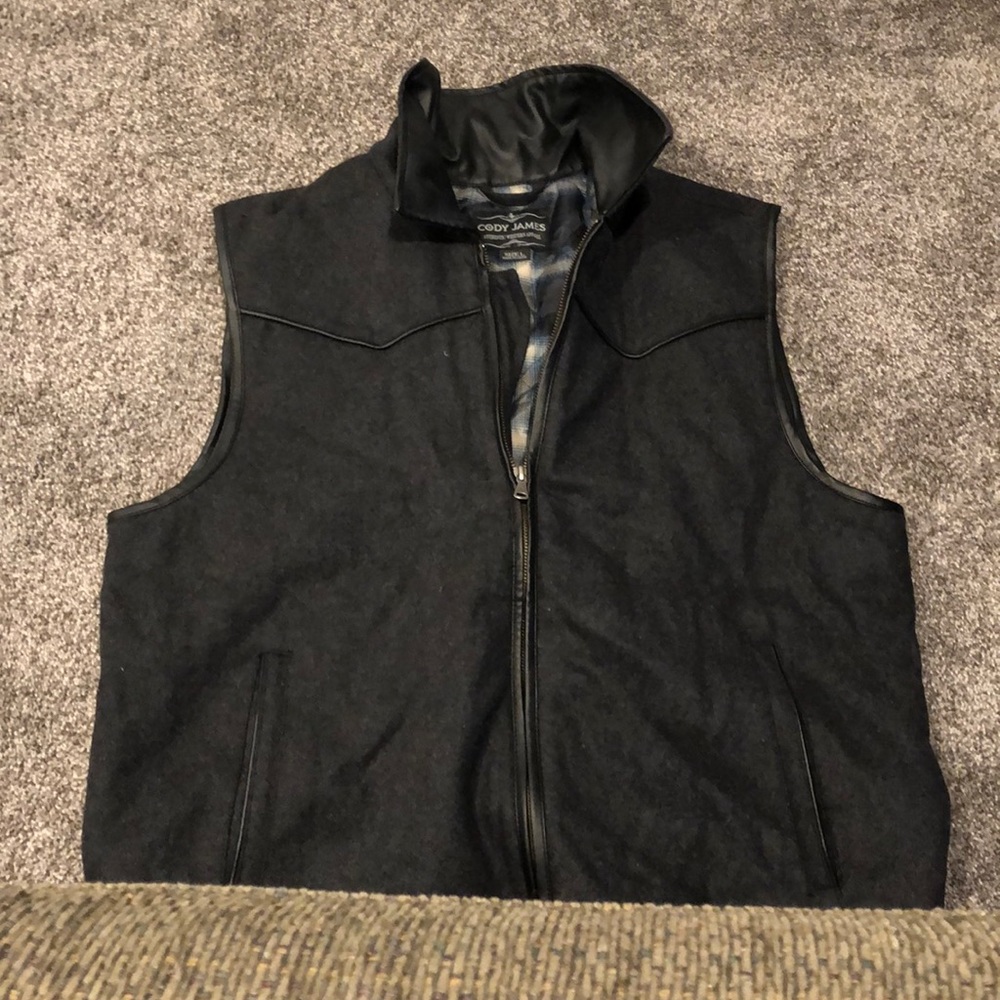 Cody James Dark Gray Vest